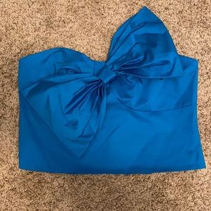 Blue Bow Tie top